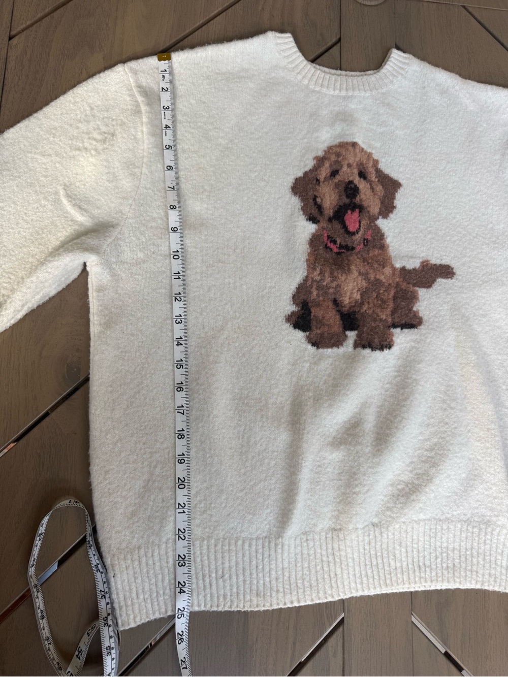 Hollister Women’s Cozy Sweater Color Cream/Off White Size Medium - Picture 4 of 7